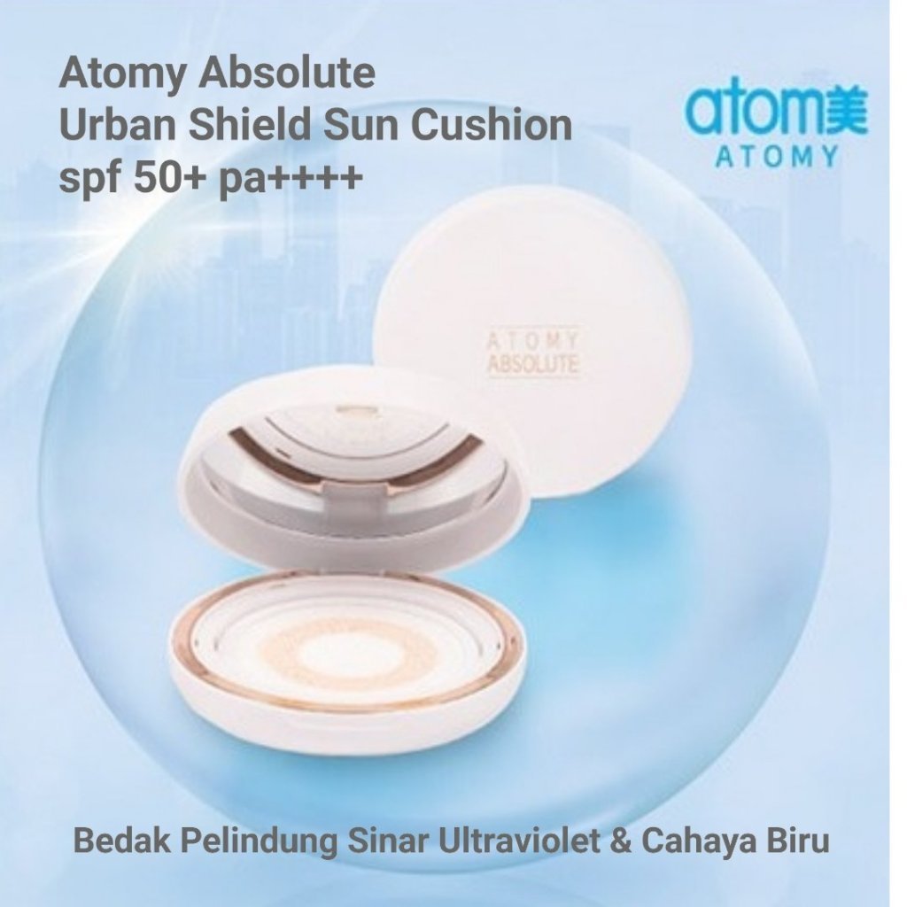 Atomy Absolute Urban Shield Sun Cushion SPF 50+ PA++++ Pelindung