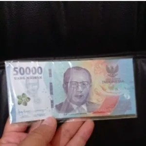 uang mainan 50.000 ir. h Djuanda ngecer isi 3 biji