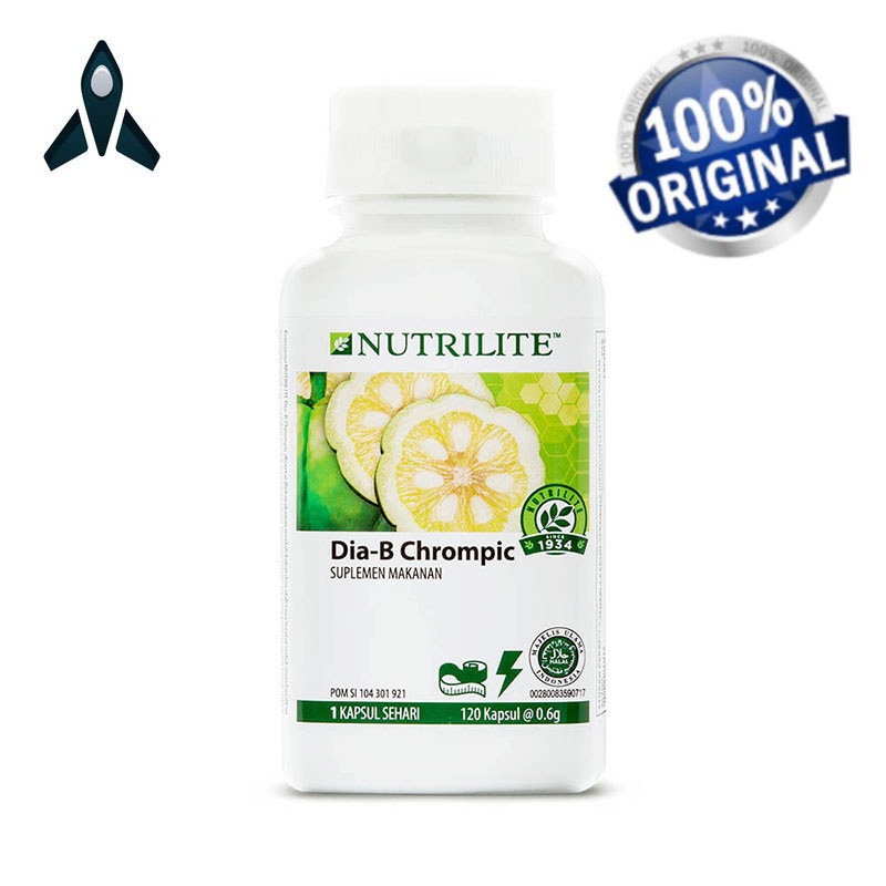 Nutrilite Dia B Chrompic Amway 100%Original