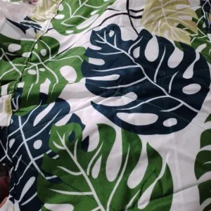 taplak meja oval busa tipis motif janda bolong