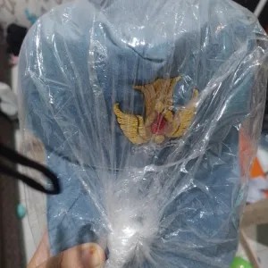 TOPI SMK/SMA ABU Polos