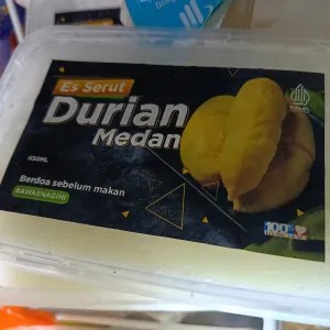 es serut durian Medan
