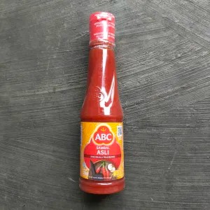 Saos sambal botol cap ABC