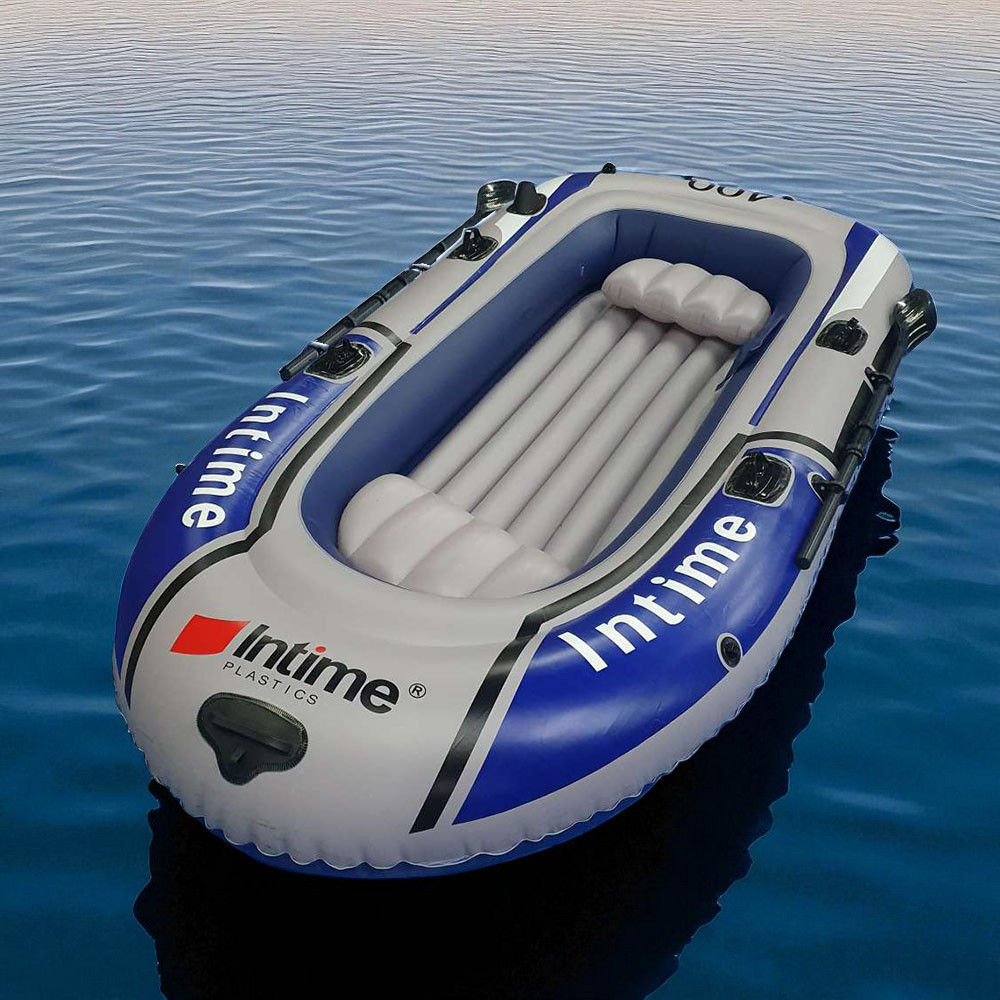 INTIME 400 Perahu Karet Mancing Inflatable Fishing Boat 4 Person - YT-099