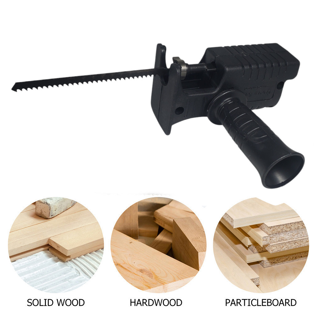 Kepala Gergaji Kayu Portable Electric Saw Converter Multifungsi Untuk Bor Listrik