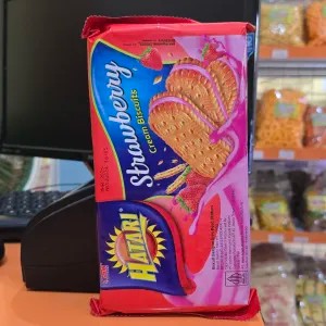 Hatari Strawberry Cream Biscuits