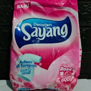 Deterjen sayang,Rose 800g
