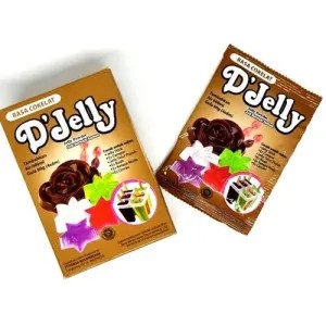 D Jelly (Forisa)Powder Jeli Rasa Coklat 10 gram