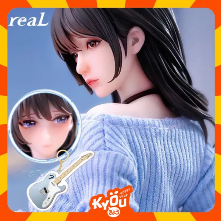 [With Real Clothes] PVC Figure 1/6 Guitar Sister - Illustration by Hitomio