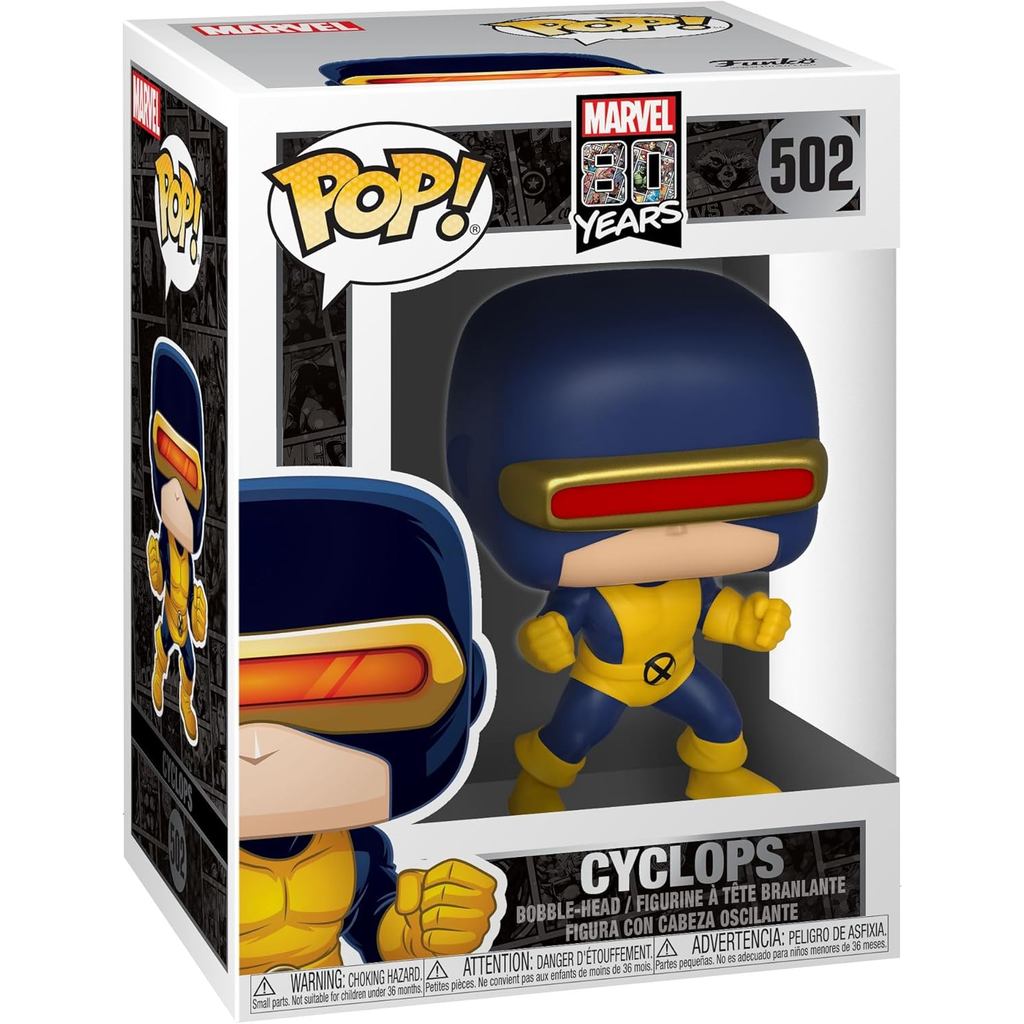 FUNKO POP FIGURE Marvel: 80th - First Appearance - Cyclops AH17