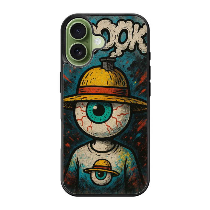 Case Casing Hybrid Custom iPhone 17 16 15 14 13 12 11 Pro Max Plus Mini Air SE Chromatic Pulse FX000