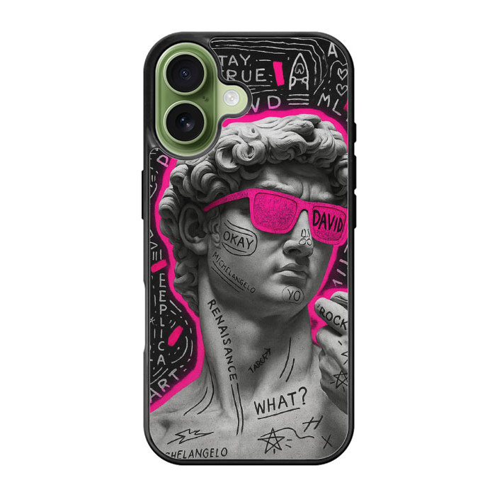 Case Casing Hybrid Custom iPhone 17 16 15 14 13 12 11 Pro Max Plus Mini Air SE Cosmic Spectrum FX000