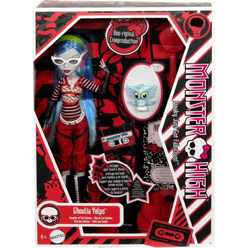 Monster High Booriginal Creeproduction Doll, Ghoulia Yelps Collectible
