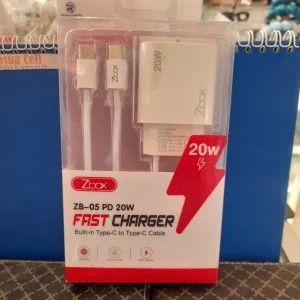 charger ZBOX 20w - TYPE C to TYPE C (fast charge)