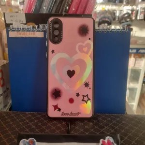 silikon hp - SAMSUNG A02 - hybrid case love heart rainbow