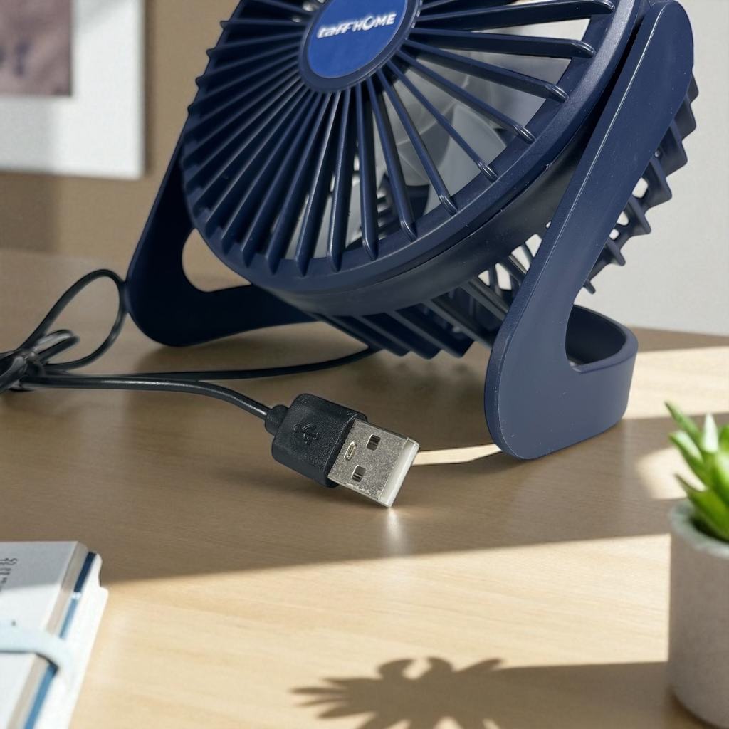 TaffHOME Kipas Angin Meja Portable Desk Fan USB 5 Inch 2.5W - YZ-007