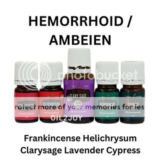 Ambeien Hemorrhoid Blend Helichrysum Frankincense Cypress Lavender YL YLEO Essential Oil 5ml 10ml 15