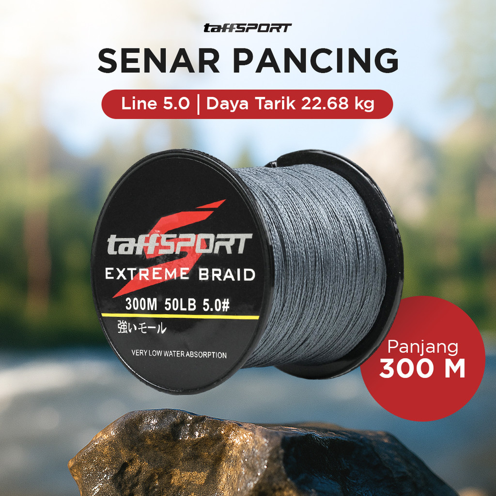 Makassar TaffSPORT Senar Benang Tali Pancing Extreme Braid