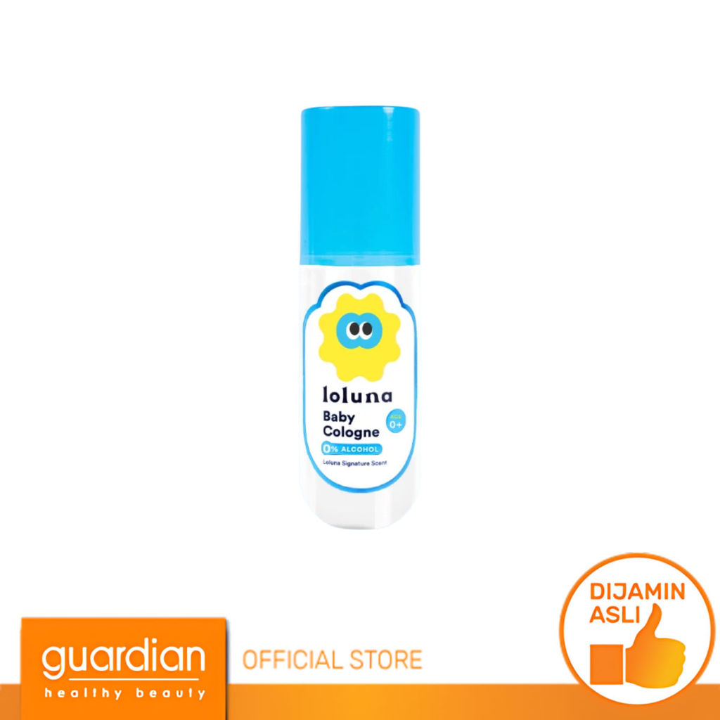 Loluna Baby Cologne 100ml - Parfum Bayi Anak 0 Alcohol dan Wangi Premium Khas Loluna Tahan 8 Jam Ama