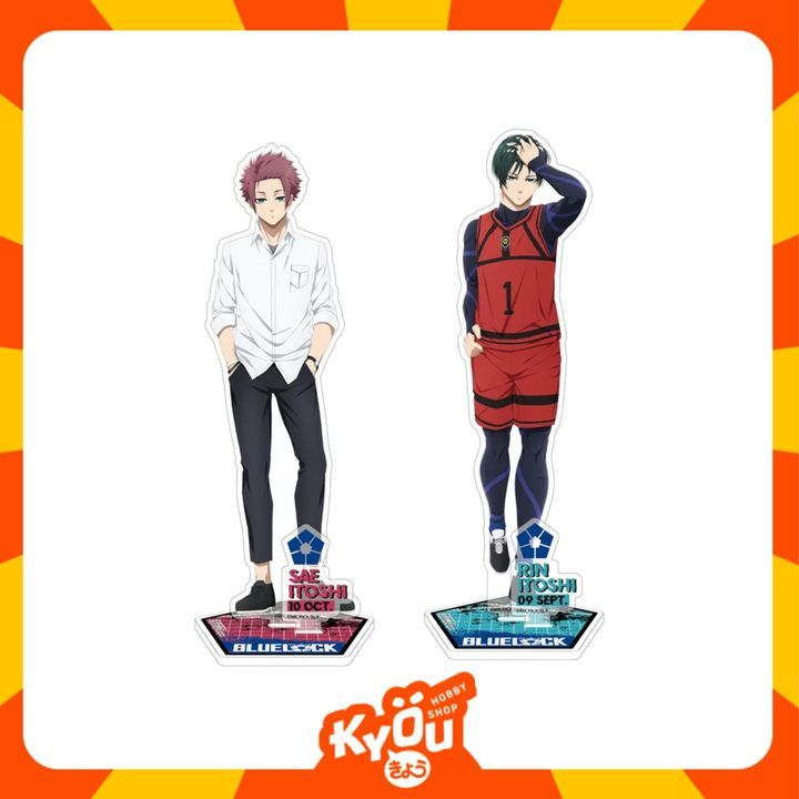 Itoshi Rin - Itoshi Sae Character Acrylic Stand - Blue Lock (19 cm)