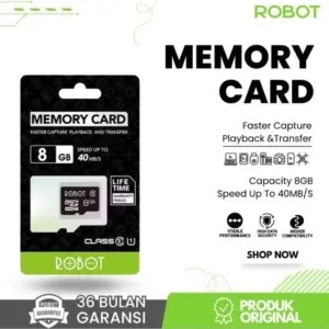 Kartu Memori Robot 8GB Original