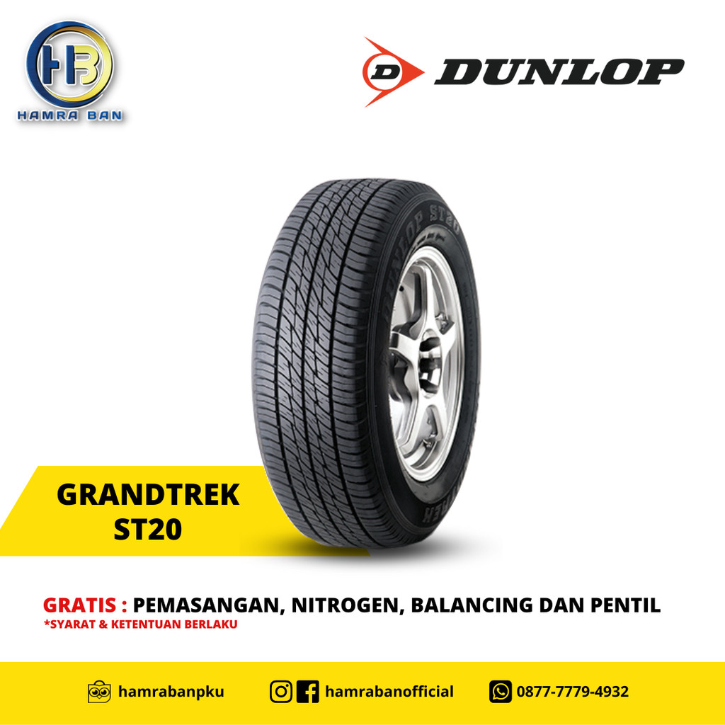 DUNLOP GRANDTREK ST20 215/65 R16 BAN MOBIL