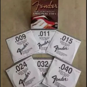 SENAR GITAR FENDER  ( 1 SET )