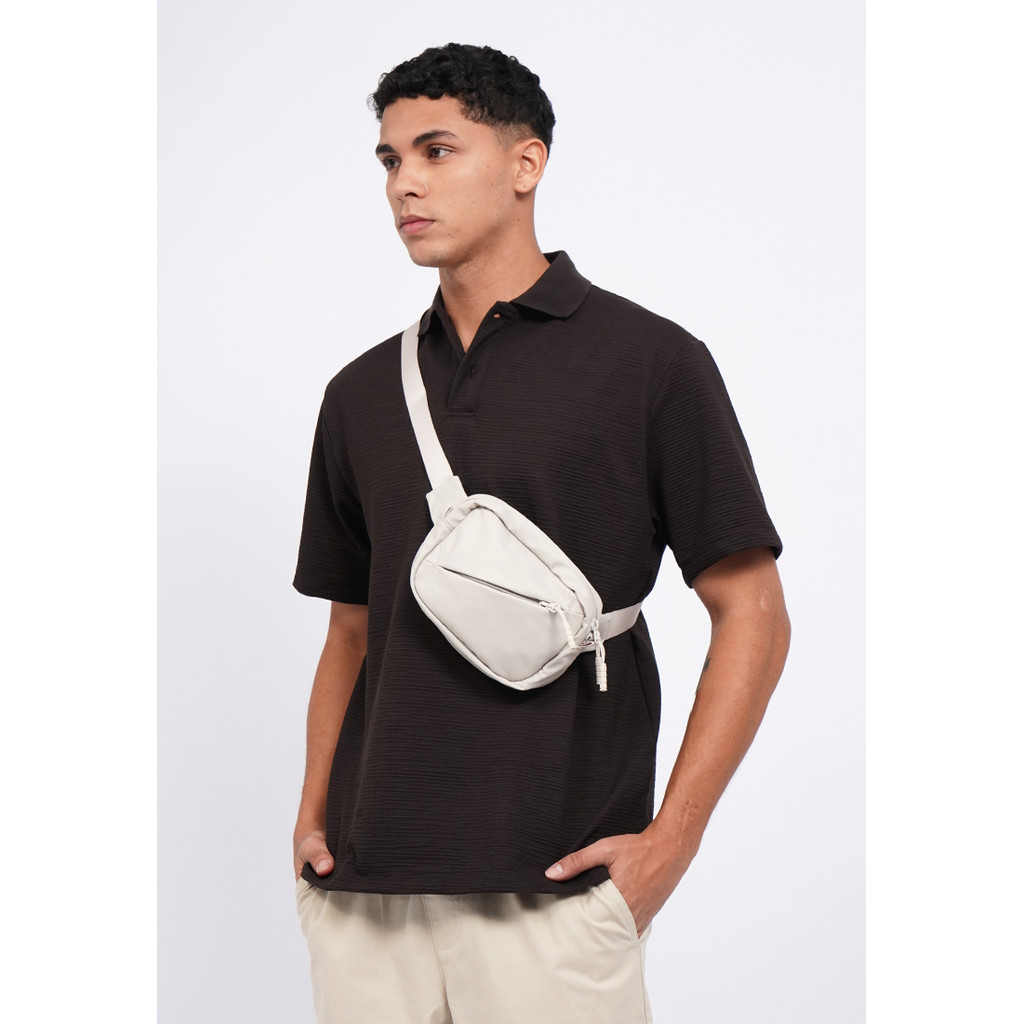 Executive Off White Sling Bag