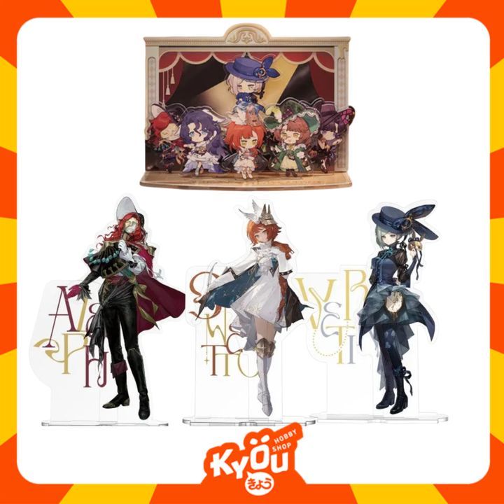 Vertin - Isolde - Kakania - Aleph - Sonetto Mask in the Box Acrylic Stand - Reverse: 1999