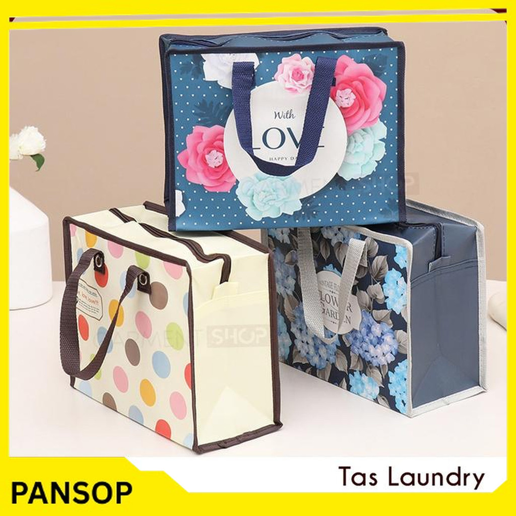 TAS JINJING LAUNDRY BAJU TAS BELANJA TAS KADO KAPASITAS BESAR HAND BAG SERBAGUNA MURAH BAGUS - A - K