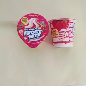 Es Krim Glico Frost Bite Cup Strobery