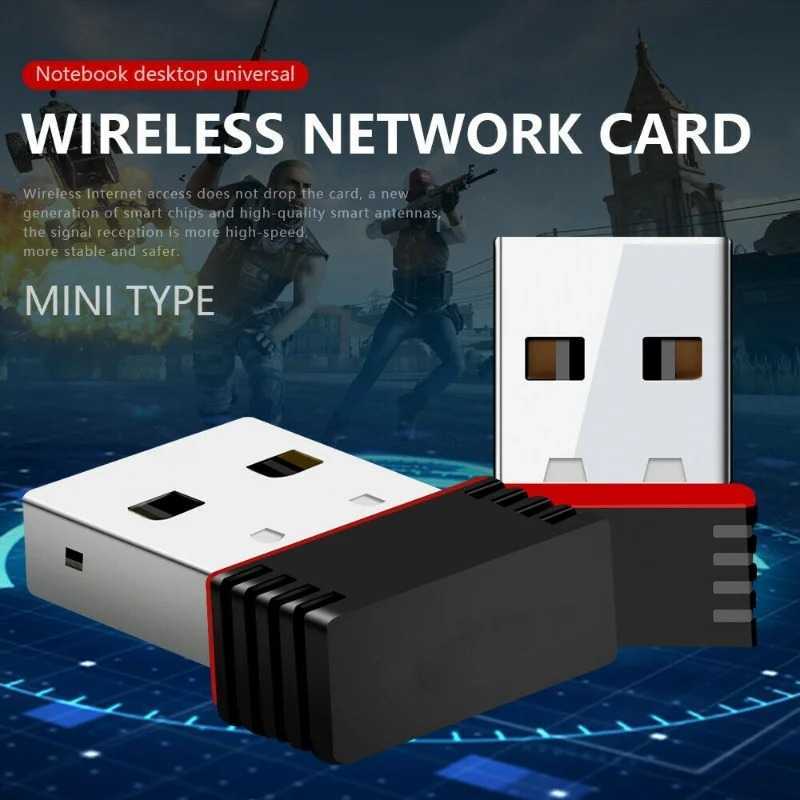 Adaptor WiFi USB Dongle Nirkabel Laptop PC 150Mbps RTL8188 USB WiFi Adapter Wireless Dongle Laptop P