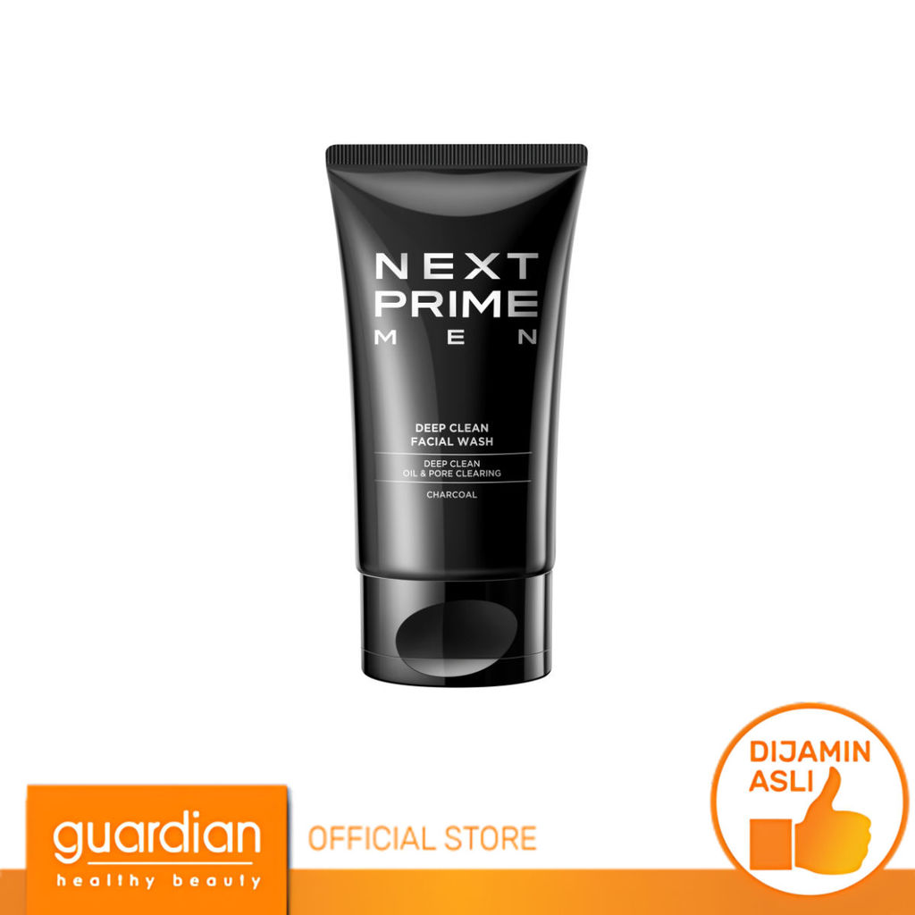 Nextprime Deep Clean Facial Wash 100 gr – Face wash – Sabun wajah untuk kulit berminyak dan pori ter