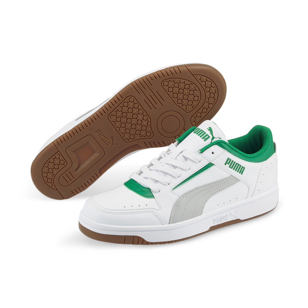 Sepatu Casual Rebound Joy Low Puma White-Harbor Mist-A 380747 08