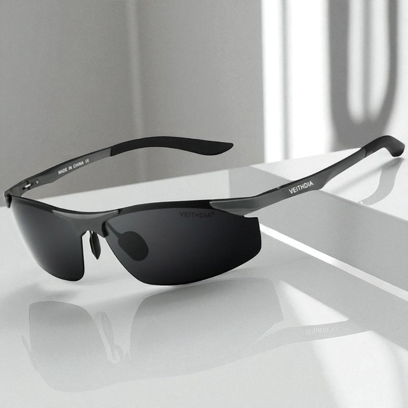 VEITHDIA Kacamata Pria UV Polarized UV400 - 6529