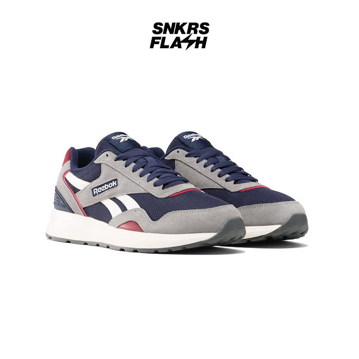 REEBOK Gl1100 Grey Navy Red Sepatu Sneakers Pria - 100201237 - Size 40