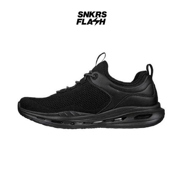 SKECHERS Arch Fit Orvan Triple Black Sepatu Sport Pria - 210480BBK - Size 40