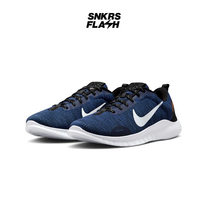 NIKE Flex Experience Rn 12 Blue Sepatu Lari Pria - DV0740401 - Size 41