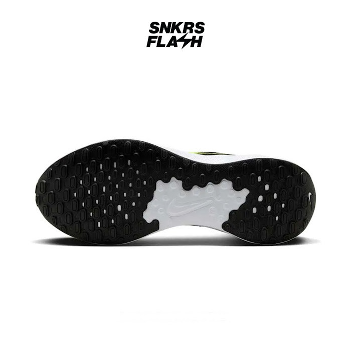 NIKE Revolution 7 Black Lime Sepatu Lari Pria - FB2207010 - Size 44.5