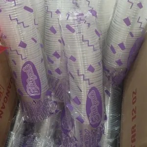 Plastik cup 12oz