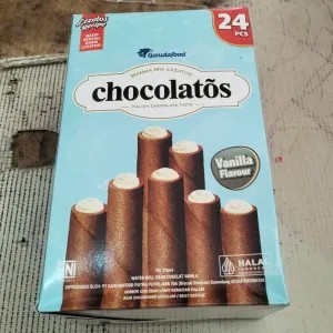 CHOCOLATOS STICK VANILA @24PCS