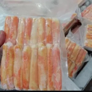 DAGING KEPITING ALASKA KUPAS( KAKI DAN BADAN)FROZEN SEAFOOD/FROZEN FOOD 1kg