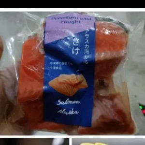 SALMON STEAK BELAH FROZEN SEAFOOD/FROZEN FOOD 250g