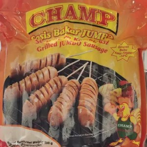 CHAMP SOSIS AYAM BAKAR JUMBO 500GR