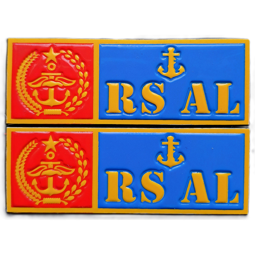 Sticker NOPOL RS AL EMBOS TIMBUL Plat Motor/Mobil - Sticker RS AL EMBOS TIMBUL