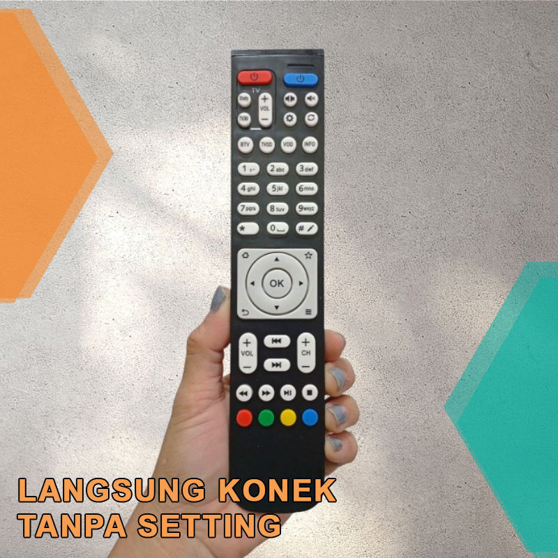 REMOT REMOTE STB MY REPUBLIC HUAWEI EC6108V8 EC6108V9 dijamin konek tanpa setting