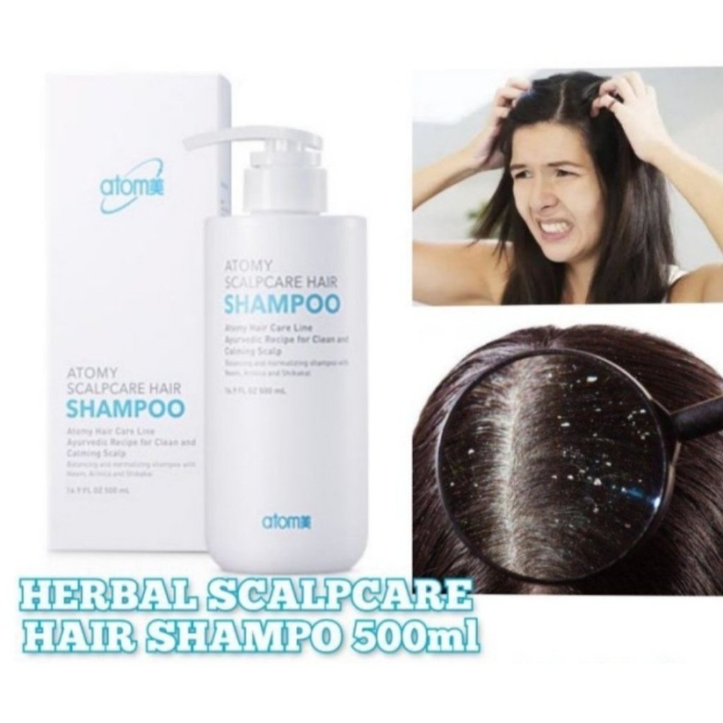 Atomy Scalpcare Shampoo Hair Rambut Ketombe, Kulit Kepala