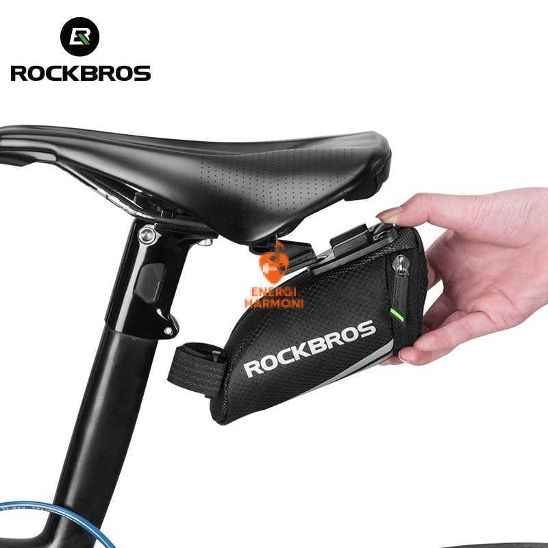 ROCKBROS Tas Sadel Sepeda Mini Rear Bag Ringkas & Aerodinamis – C28K