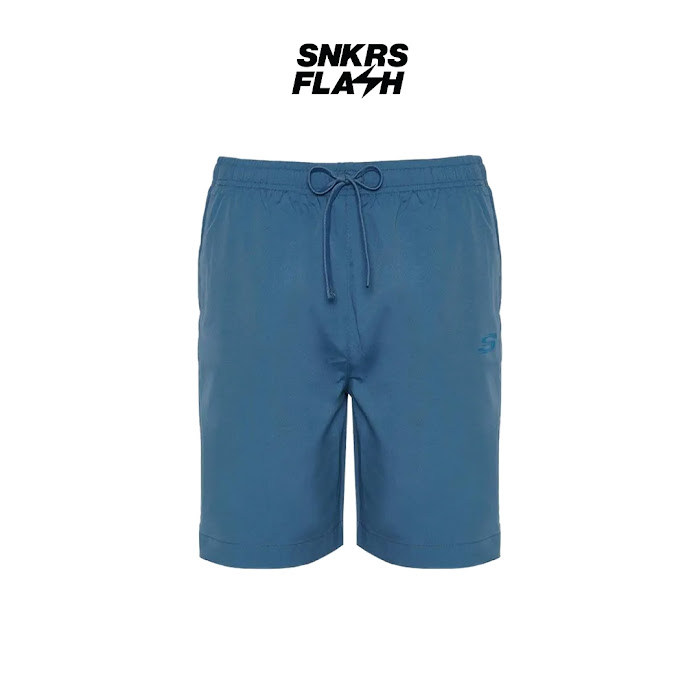 SKECHERS Men Running Shorts Grey Celana Pendek Pria - X5P12MH1G