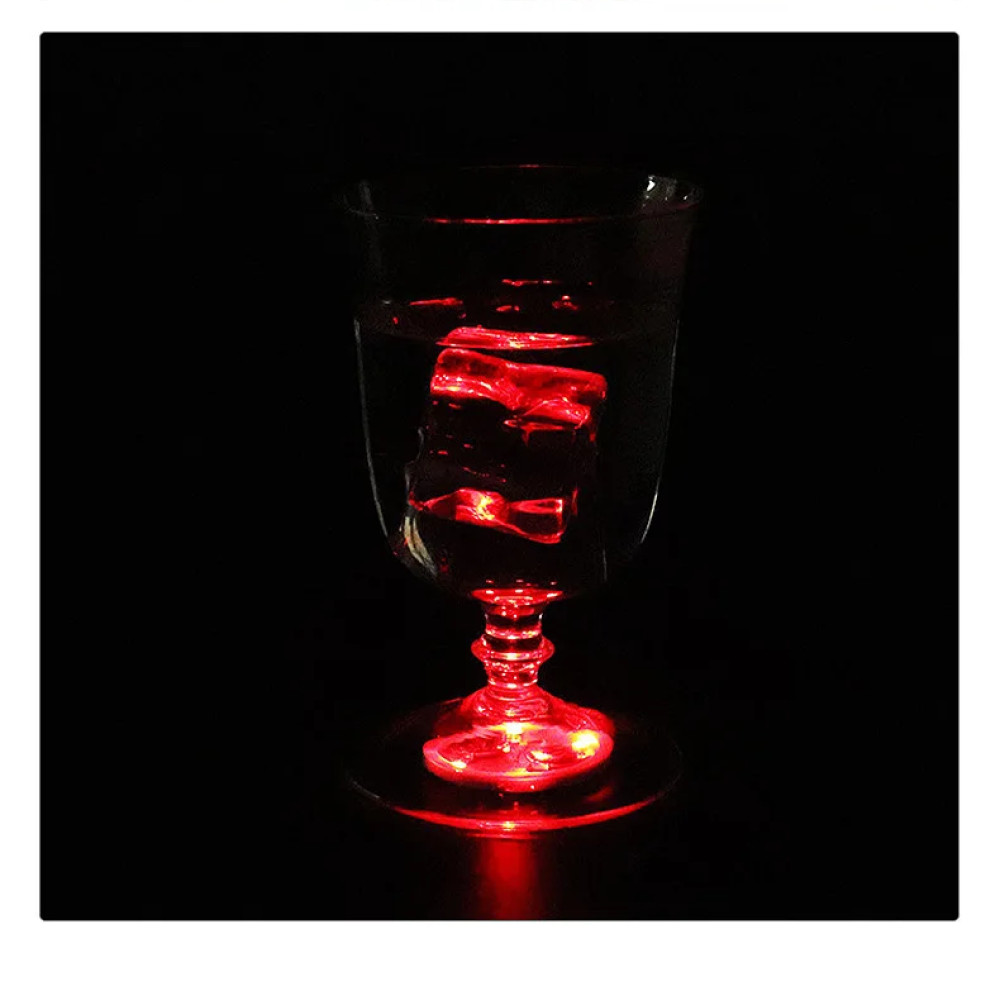 Lampu Alas Botol Wine Bottle Stickers LED Coaster Light - LG230